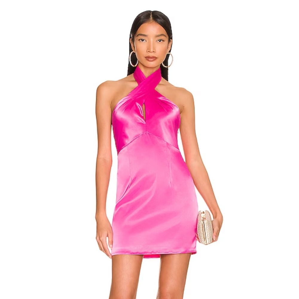 Revolve Superdown Mini Pink Dress - image 3